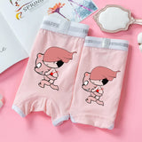 Sweet And Cute Pink Couple's Underwear