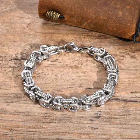 Vnox Vintage Byzantine Men’s Bracelet