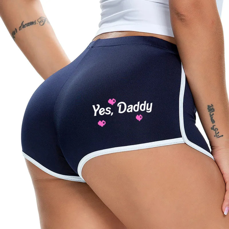 YES DADDY Sexy Stretch Shorts