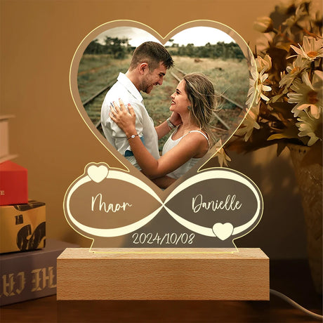 Custom Photo Love Frame Plaque