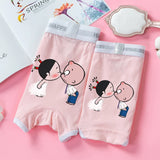 Sweet And Cute Pink Couple's Underwear