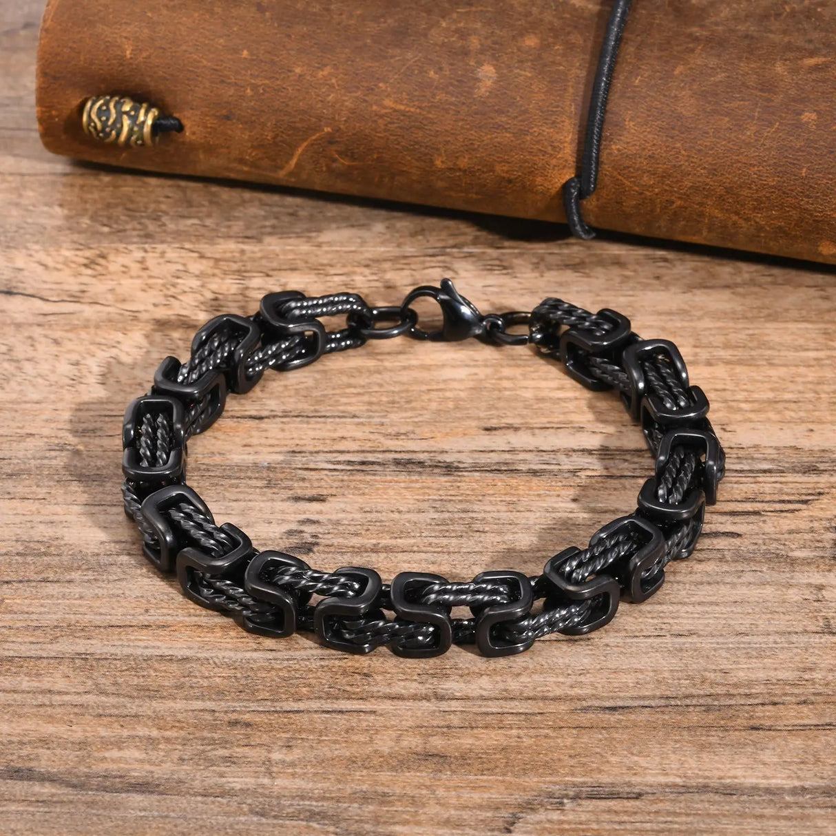 Vnox Vintage Byzantine Men’s Bracelet