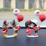 Cartoon Resin Couples Figurine