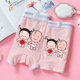 Sweet And Cute Pink Couple's Underwear