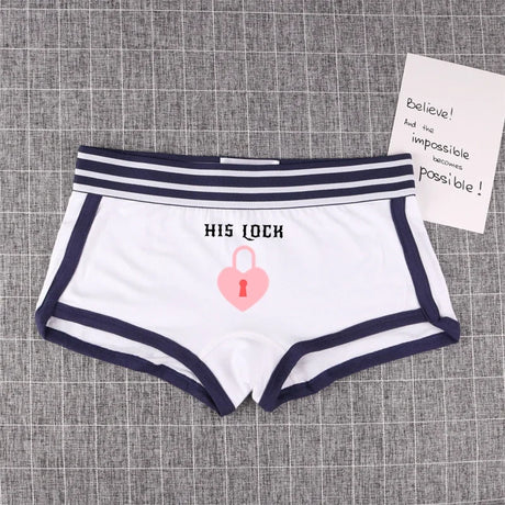 His Lock Her Key Couple Underwear